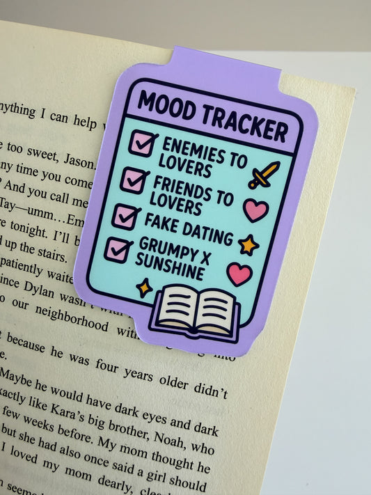 Magnetic Bookmark - Mood Tracker