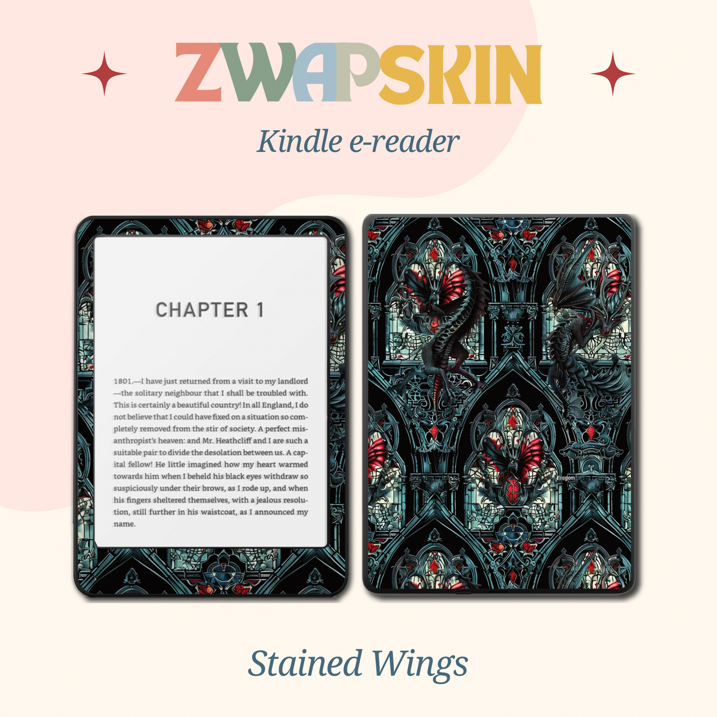 Kindle Skin – Dragon Gothic