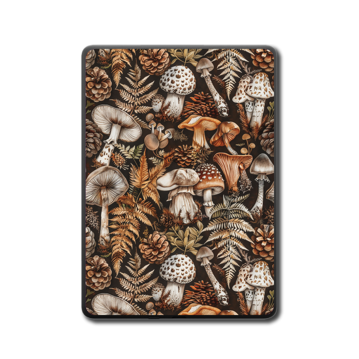 Forest Forage e-reader skin back view