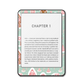 Ginger Village e-reader skin front mockup