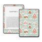 Ginger Village Kindle, Kobo and ColorSoft e-reader skin mockup