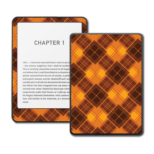 Kindle, Kobo & ColorSoft Skin - Harvest Plaid