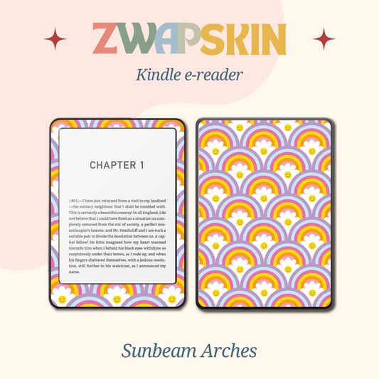 Kindle, Kobo & ColorSoft Skin - Sunbeam Arches
