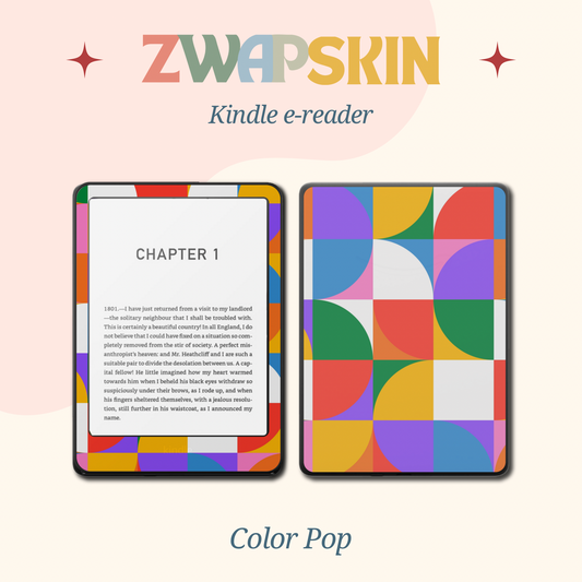 Kindle & Kobo Skin - Retro Modular