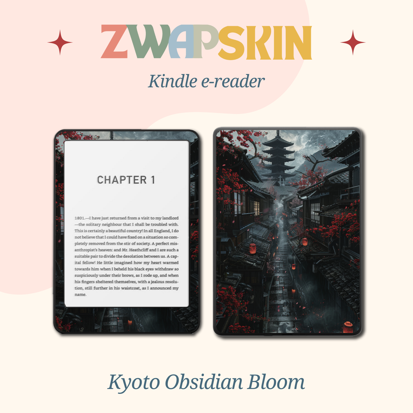Kindle Skin – Gothic Voyages