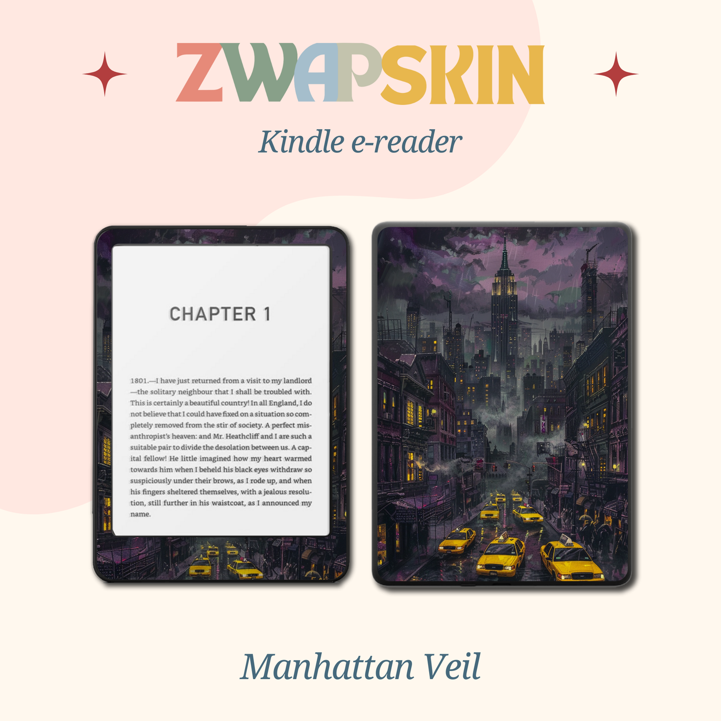 Kindle Skin – Gothic Voyages