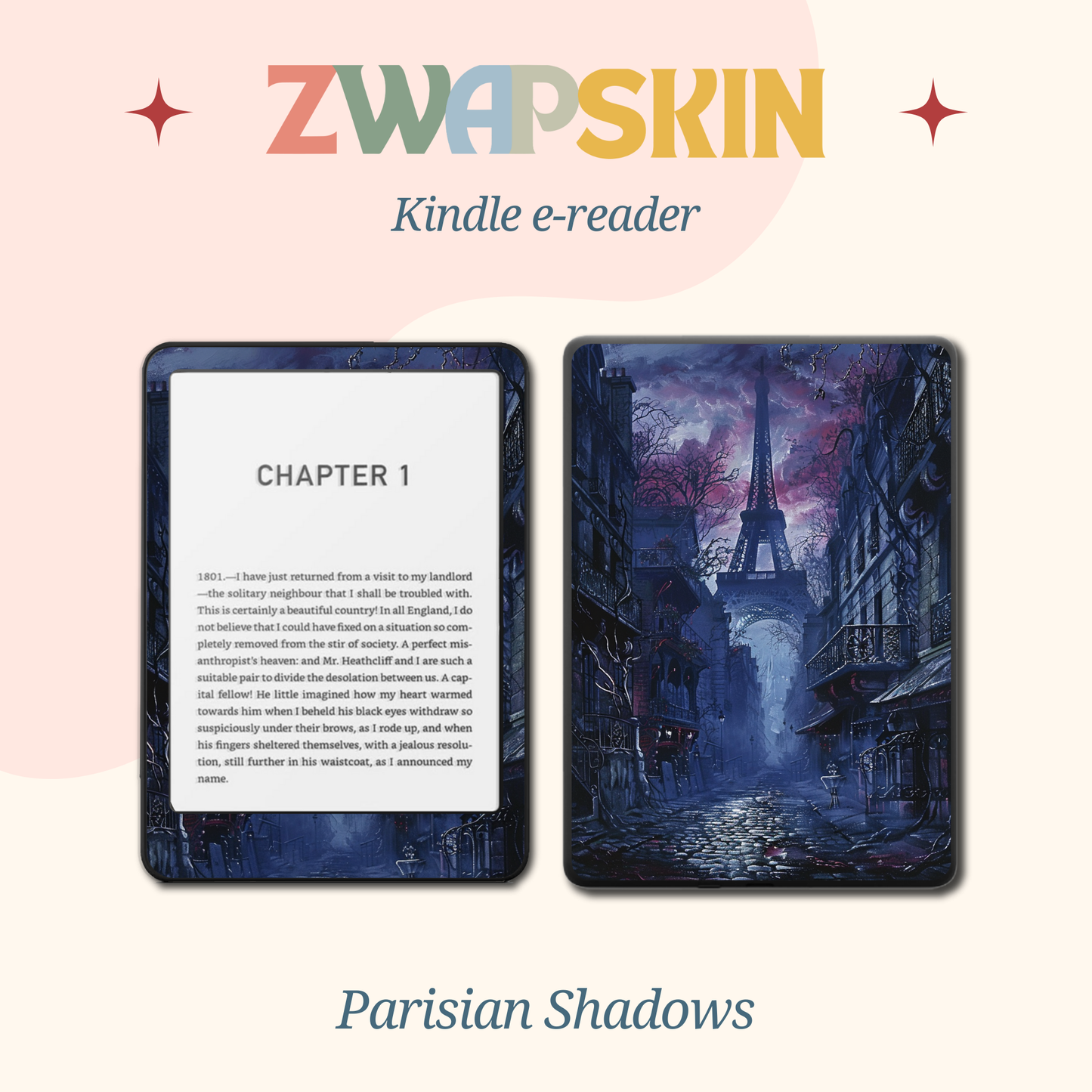 Kindle Skin – Gothic Voyages
