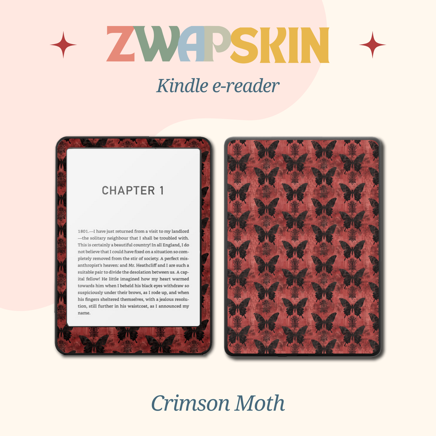Kindle Skin – Velvet Shadow