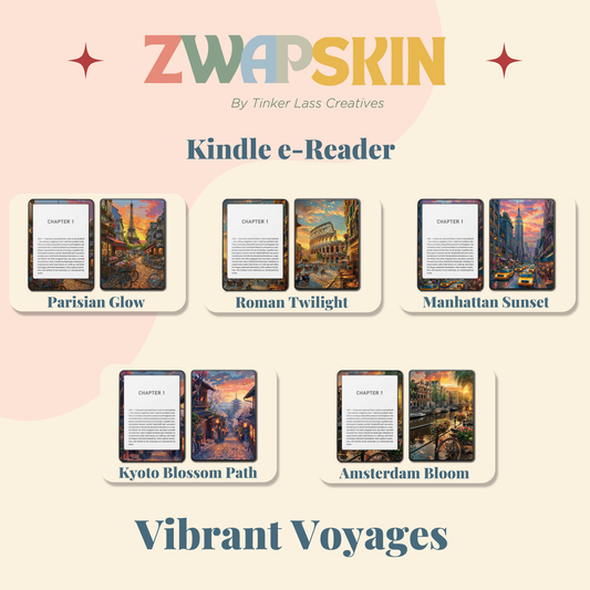 Kindle Skin – Vibrant Voyages
