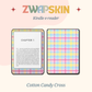 Kindle Skin – Candy Pop Plaid