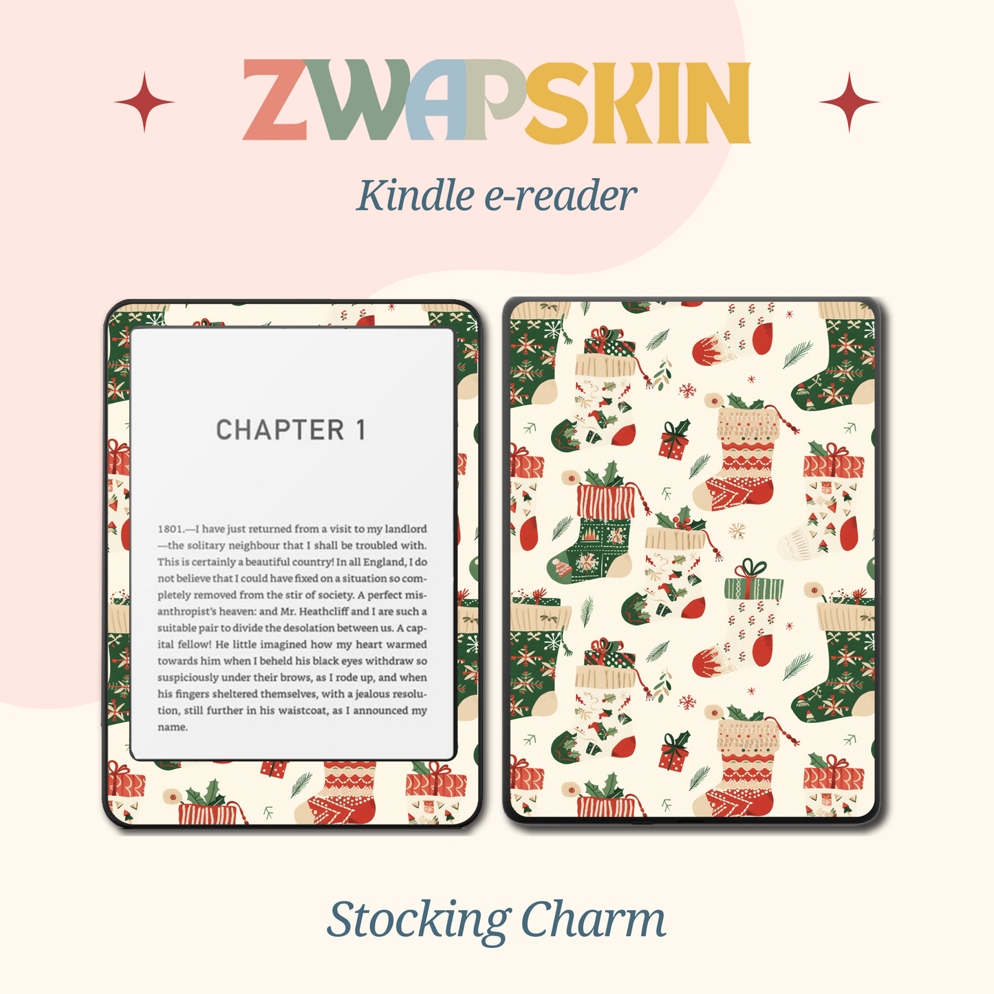 Kindle Skin – Cozy Christmas