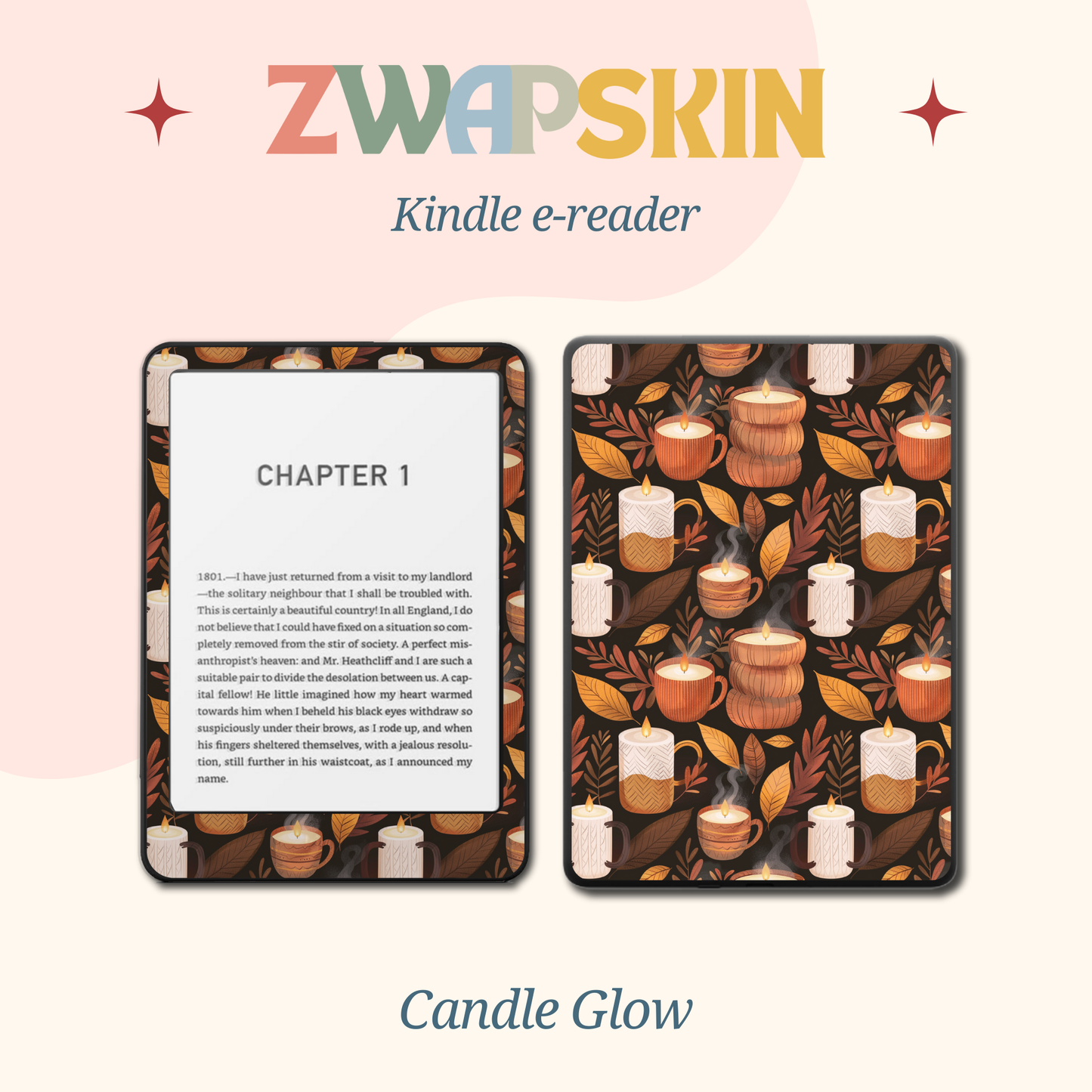 Kindle Skin – Golden Hearth