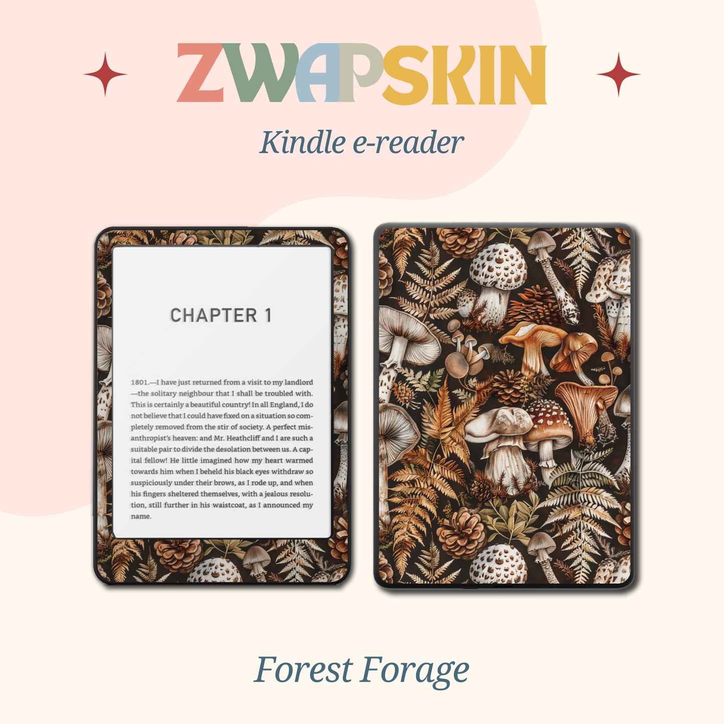 Kindle Skin – Golden Hearth