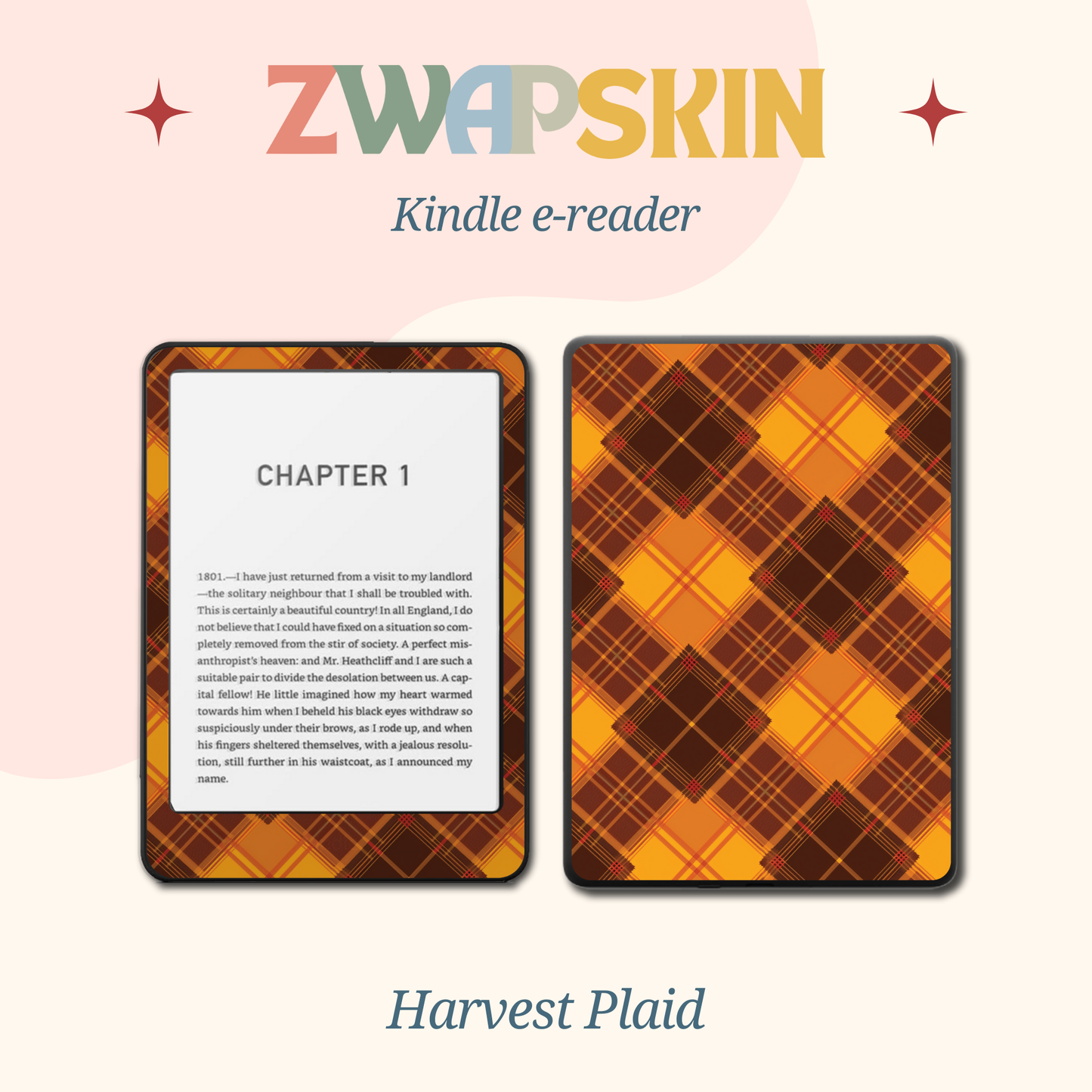Kindle Skin – Golden Hearth