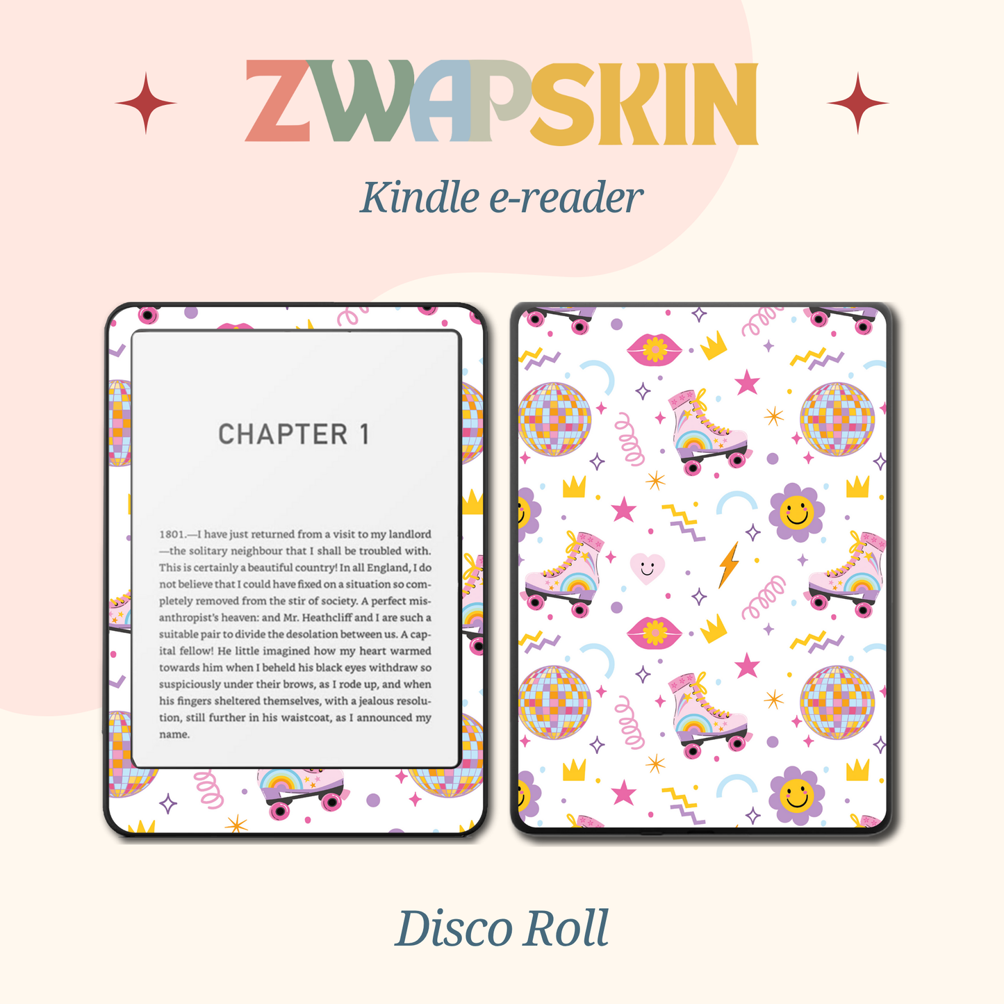 Kindle Skin – Groovy Pop