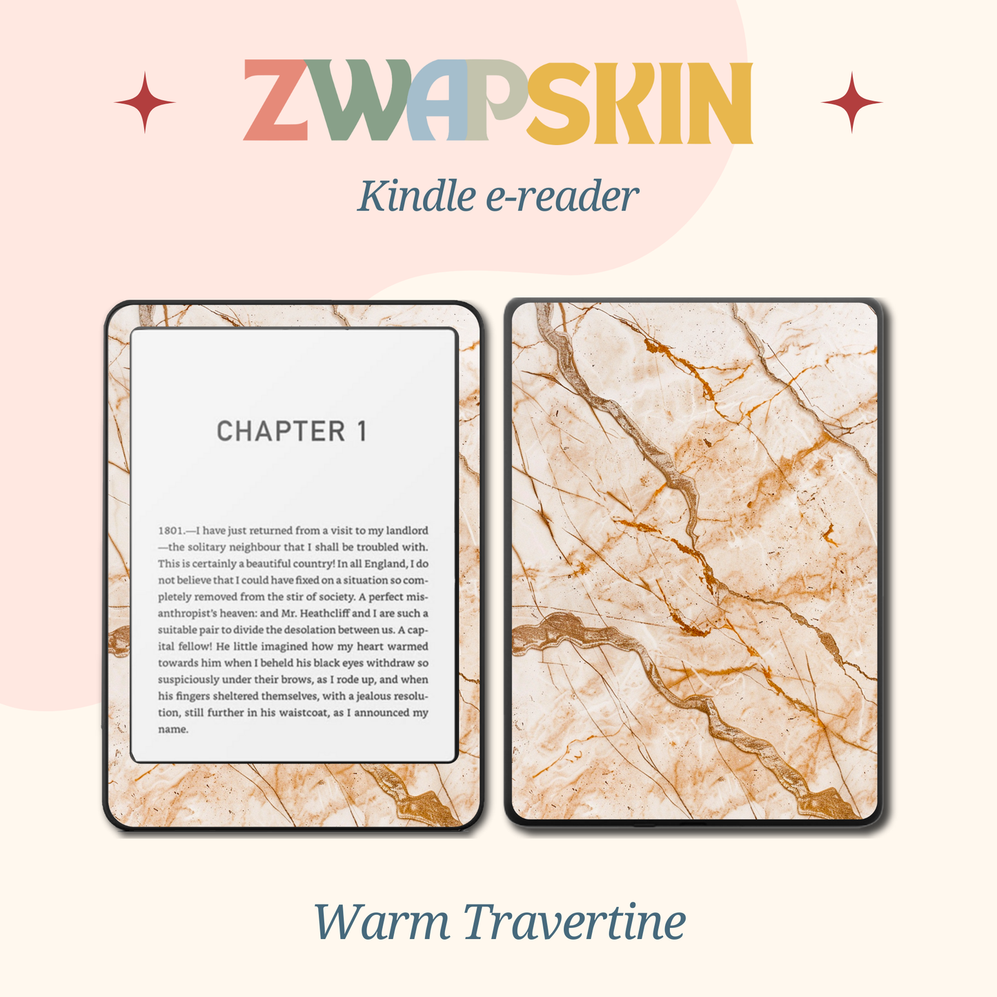 Kindle Skin – Luxe Marble