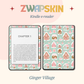 Kindle Skin – Pastel Christmas