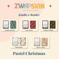 Kindle Skin – Pastel Christmas