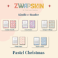 Kindle Skin – Pastel Christmas