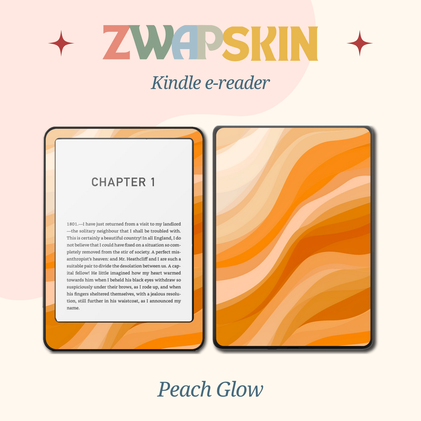 Kindle Skin – Soft Waves