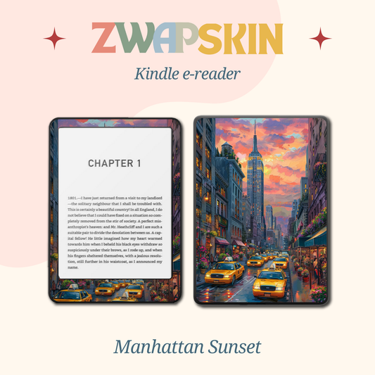 Kindle & Kobo Skin - Manhattan Sunset