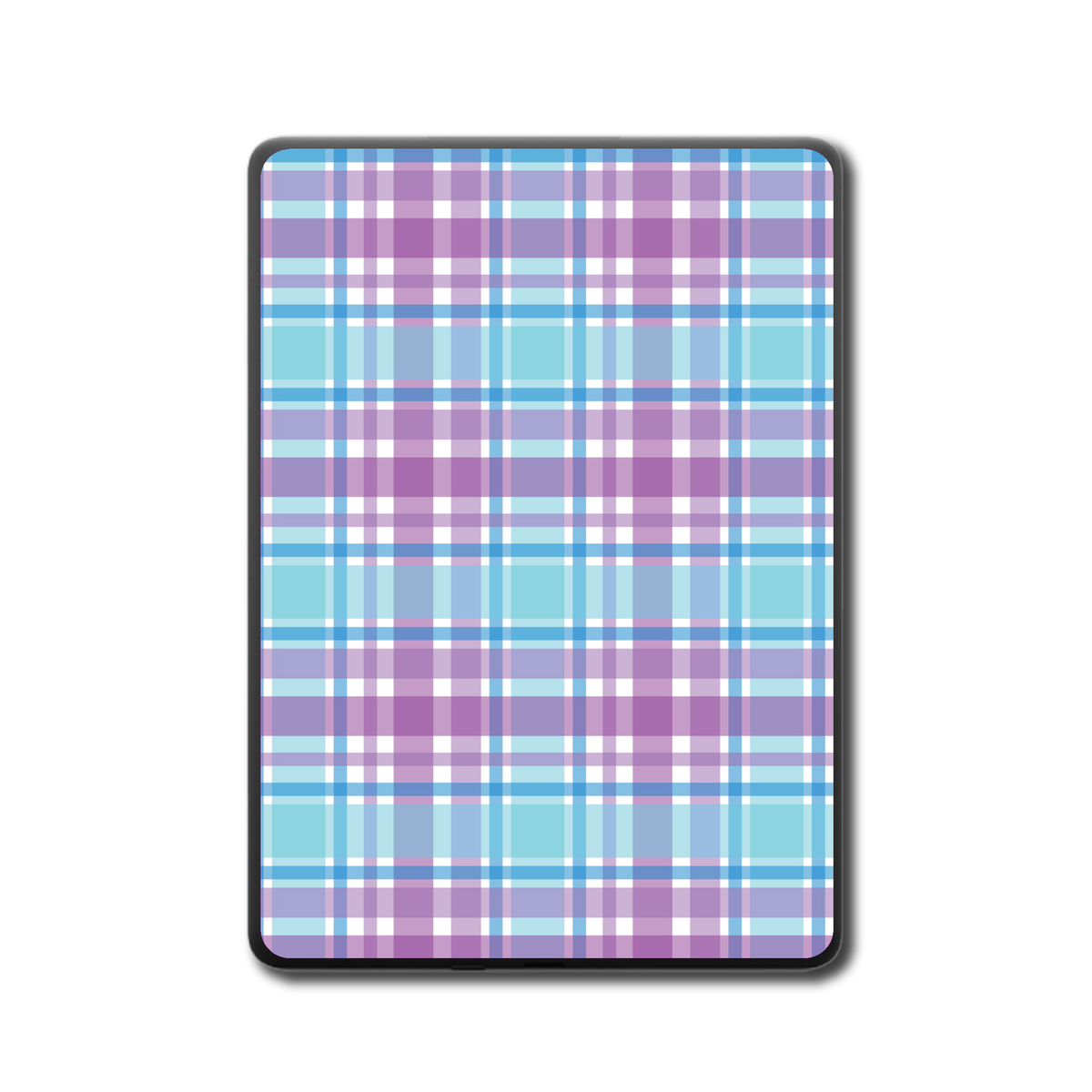 Lavender Sky e-reader skin back mockup