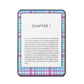 Lavender Sky e-reader skin front mockup