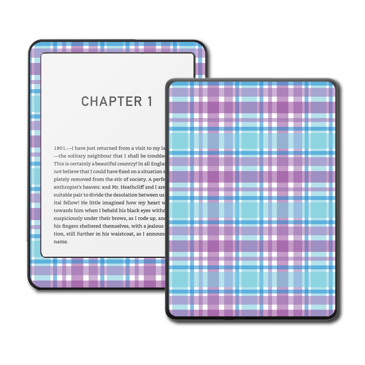Lavender Sky Kindle Kobo and ColorSoft e-reader skin