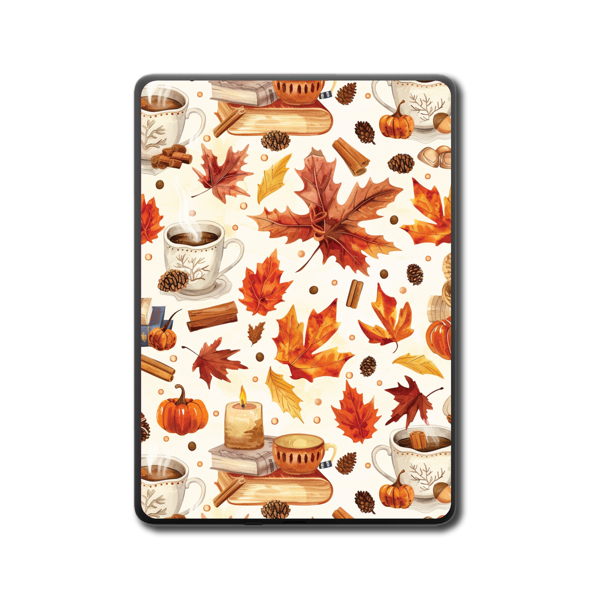 Leaf Brew e-reader skin back view