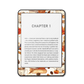 Leaf Brew e-reader skin front view
