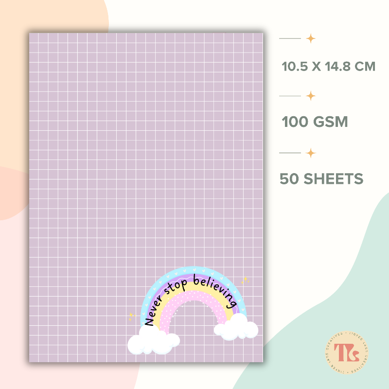 Notepad - A6 - Cute Affirmation Series 01