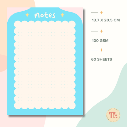 Notepad- Fold Duo Refill - Bubblegum Bliss
