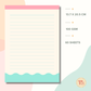 Notepad- Fold Duo Refill - Bubblegum Bliss