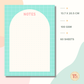 Notepad- Fold Duo Refill - Bubblegum Bliss