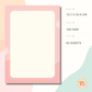 Notepad- Fold Duo Refill - Gentle Tones