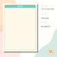 Notepad- Fold Duo Refill - Gentle Tones
