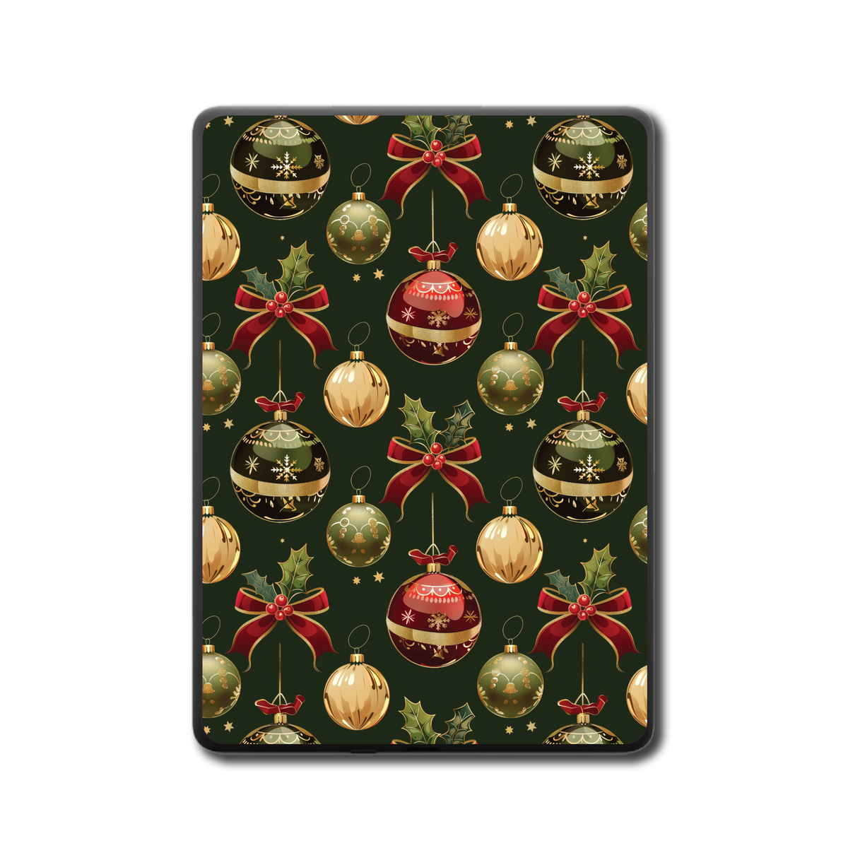 Ornament Glow e-reader skin back mockup
