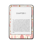 Pink Pines e-reader skin front mockup