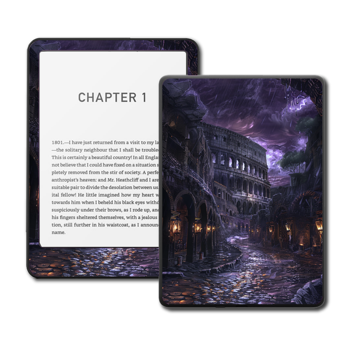 Roman Eclipse Kindle Kobo and ColorSoft e-reader skin