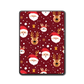Santa Friends e-reader skin back mockup