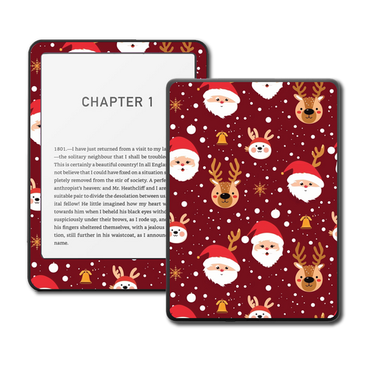 Kindle, Kobo & ColorSoft Skin - Santa Friends