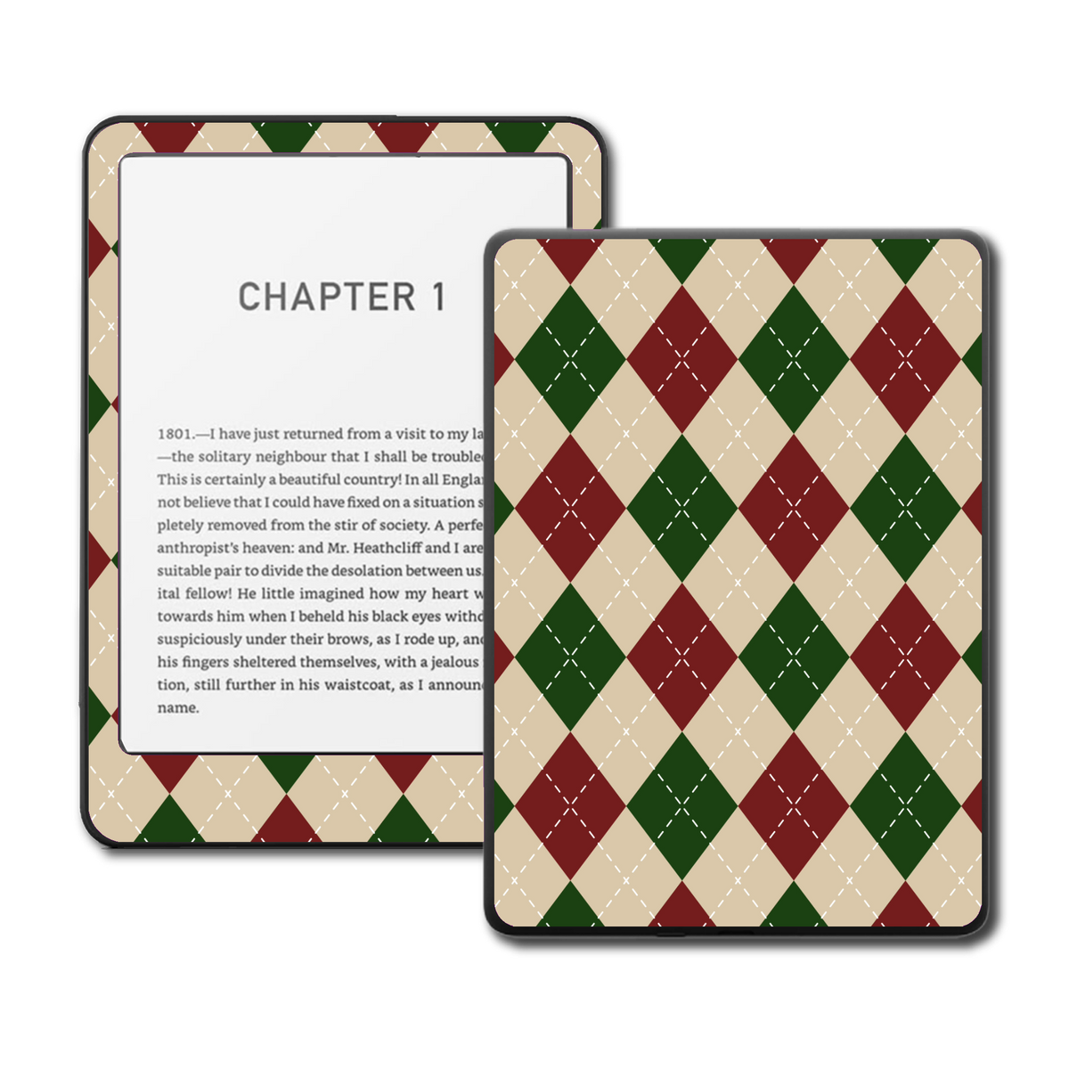 Scholar Stitch Kindle Kobo e-reader skin
