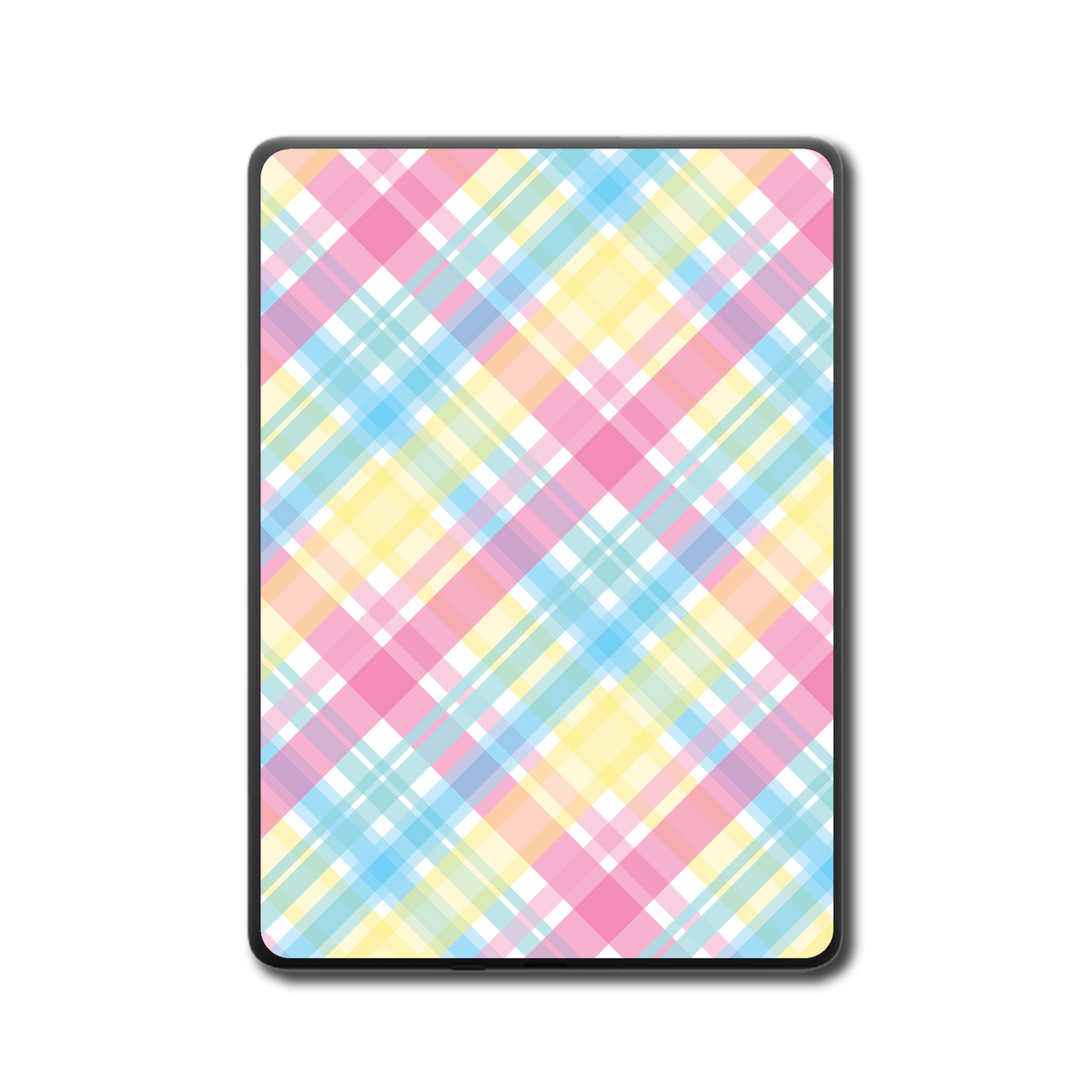 Sherbet Glow e-reader skin back mockup