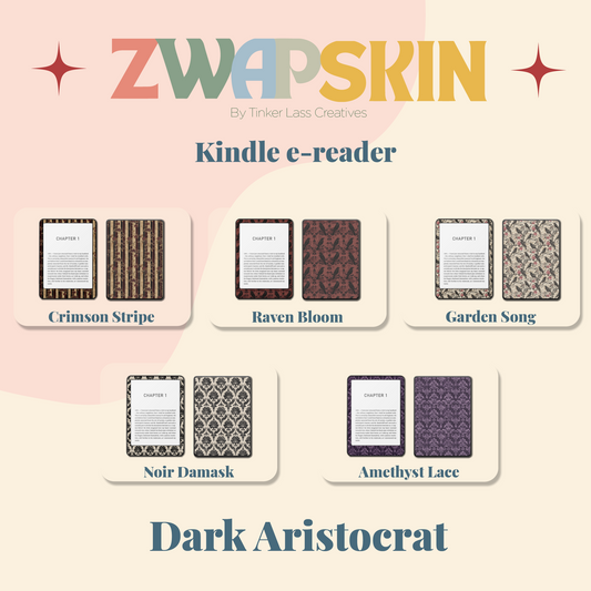 Kindle Skin – Dark Aristocrat