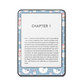 Snow Cuties e-reader skin front mockup