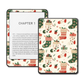 Stocking Charm Kindle, Kobo and ColorSoft e-reader skin mockup