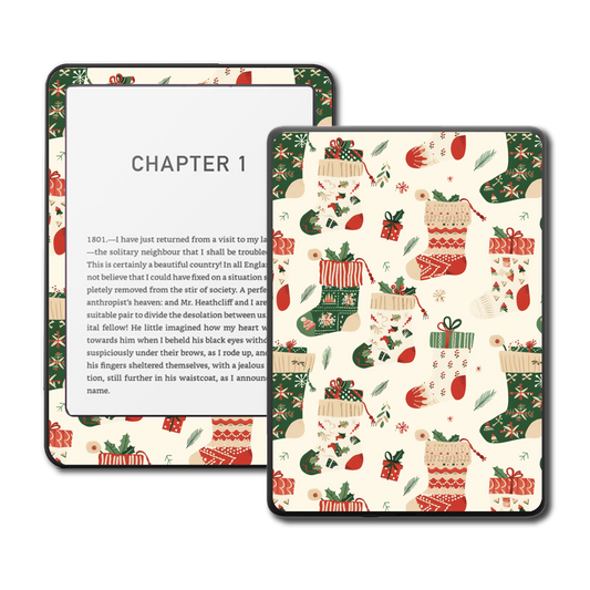 Kindle, Kobo & ColorSoft Skin - Stocking Charm