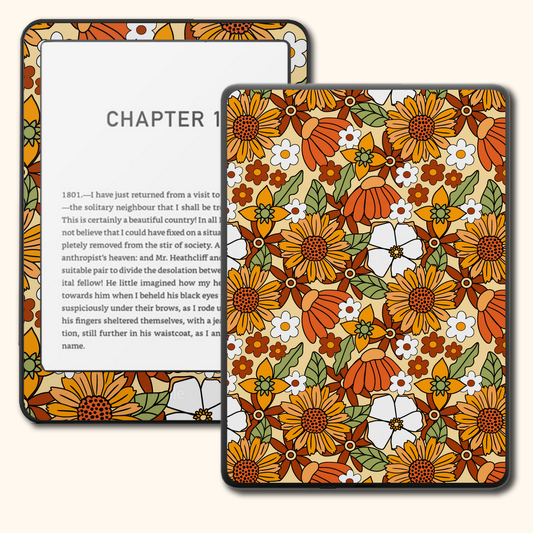 Autumn Bloom – Kindle Skin