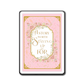 Blush Worth Staying e-reader skin back mockup