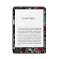 Bone & Rose e-reader skin front mockup